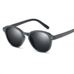 XojoX Round Sunglasses Trendy Men Women Brand Designer Wood Grain Frame Ladies Vintage Eyewear UV400 Male Driving Sun Glasses