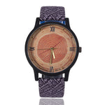 New 2017 Wood Retro Women Casual Watches Brand Vintage Leather ladies Quartz Clock Hours Woman Fashion Face Wooden dress Watch