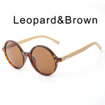 Wooden Round Sunglasses Men Women Fashion Sun Glasses Brand Designer Retro Vintage Wood Gafas Handmade Bamboo Sunglasses