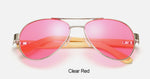 Ralferty Vintage Pilot Wood Sunglasses Men Women UV400 Gradient Sun Glasses Driver Sport Eyewear Original Bamboo Sunglass Male