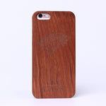 For iPhone 6 6S 6Plus 7 7Plus 8 8Plus X XS Max Ocean Wave Wood Case For SAMSUNG Galaxy S7 Edge S8 plus S9 S9 Plus  Fundas
