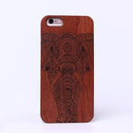 For iPhone 6 6S 6Plus 7 7Plus 8 8Plus X XS Max Ocean Wave Wood Case For SAMSUNG Galaxy S7 Edge S8 plus S9 S9 Plus  Fundas