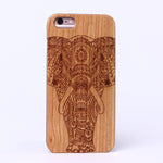 For iPhone 6 6S 6Plus 7 7Plus 8 8Plus X XS Max Ocean Wave Wood Case For SAMSUNG Galaxy S7 Edge S8 plus S9 S9 Plus  Fundas