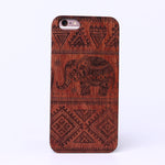 For iPhone 6 6S 6Plus 7 7Plus 8 8Plus X XS Max Ocean Wave Wood Case For SAMSUNG Galaxy S7 Edge S8 plus S9 S9 Plus  Fundas