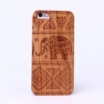 For iPhone 6 6S 6Plus 7 7Plus 8 8Plus X XS Max Ocean Wave Wood Case For SAMSUNG Galaxy S7 Edge S8 plus S9 S9 Plus  Fundas