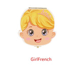 Tooth Box Storage Portuguese/ English/ Spanish /Russian/ French/ Italian/Text Baby Boy Girl Wood Case Milk Teeth Organizer
