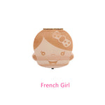 Tooth Box Storage Portuguese/ English/ Spanish /Russian/ French/ Italian/Text Baby Boy Girl Wood Case Milk Teeth Organizer