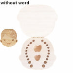 Tooth Box Storage Portuguese/ English/ Spanish /Russian/ French/ Italian/Text Baby Boy Girl Wood Case Milk Teeth Organizer