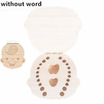 Tooth Box Storage Portuguese/ English/ Spanish /Russian/ French/ Italian/Text Baby Boy Girl Wood Case Milk Teeth Organizer